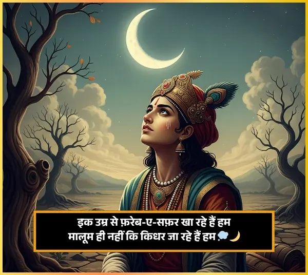 2 Line Safar Shayari on Travel