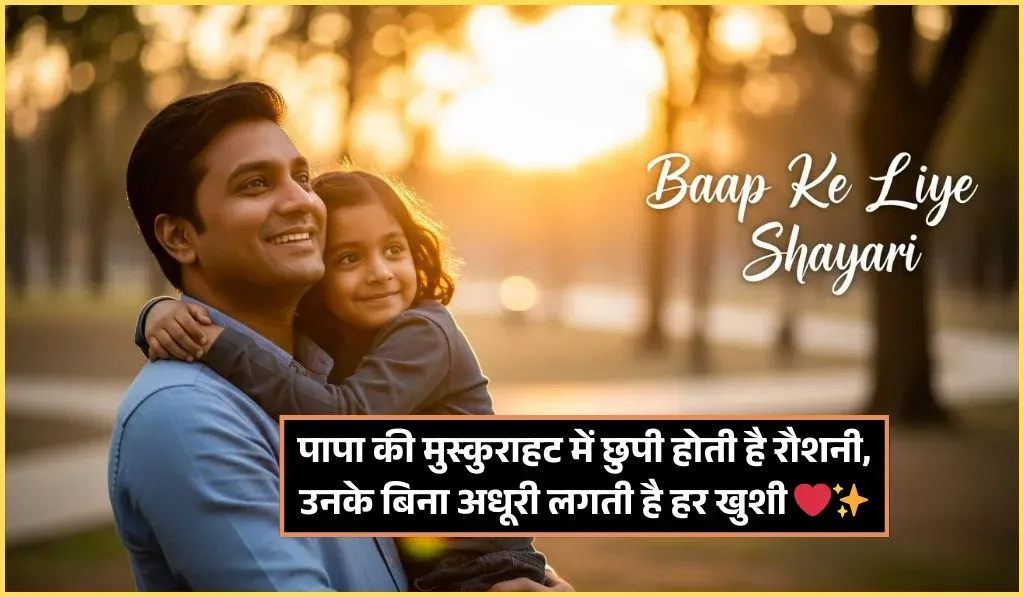 Baap Ke Liye Shayari