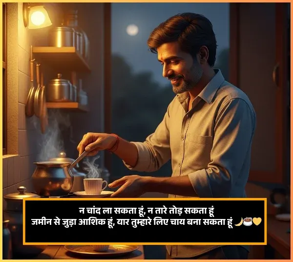 Chai Shayari Gulzar
