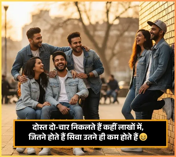 Comedy Dosti Shayari Funny