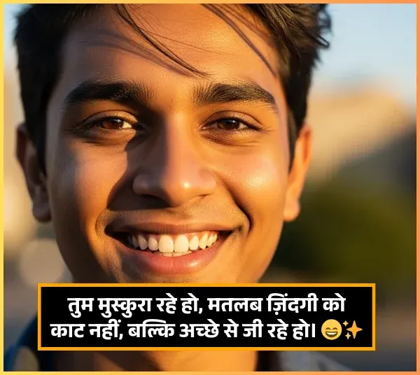 Cute Happy Life Smile Shayari