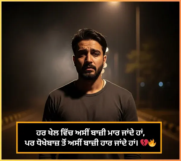 Dhokha Shayari Punjabi