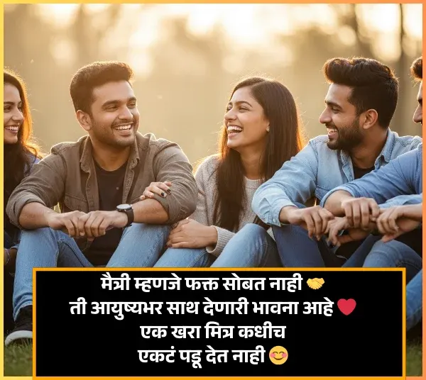 Dosti Shayari Marathi