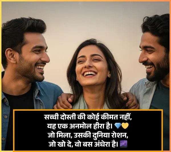 friendship shayari