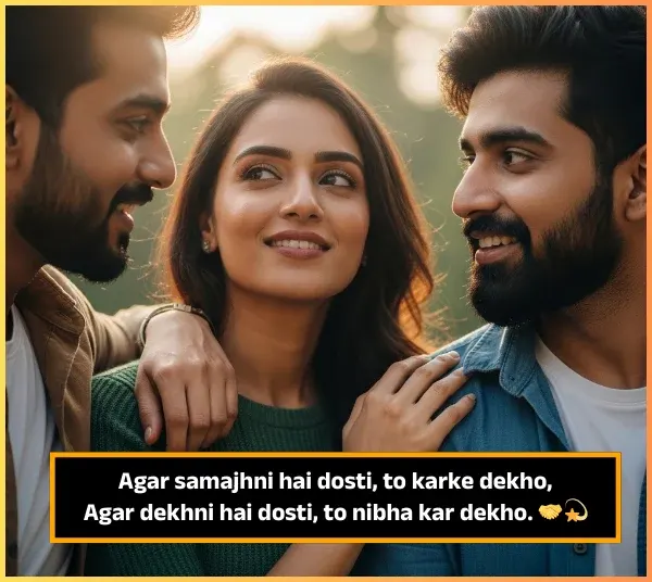 Friendship Shayari in English