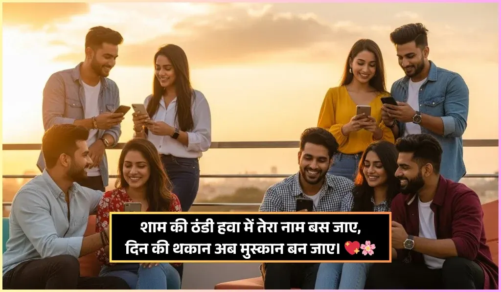 Good Evening Shayari