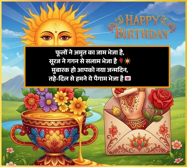 Happy Birthday Shayari