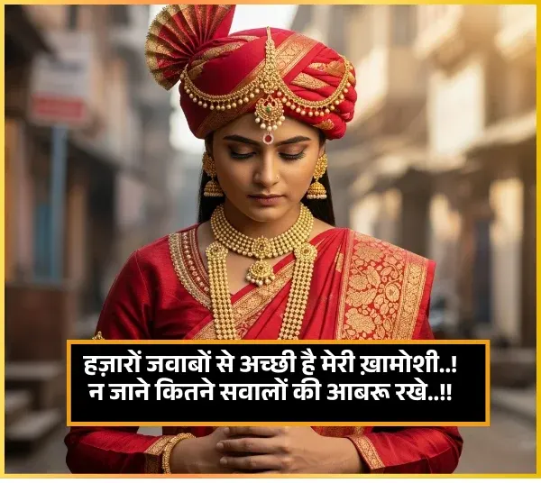 Heart Touching Khamoshi Shayari