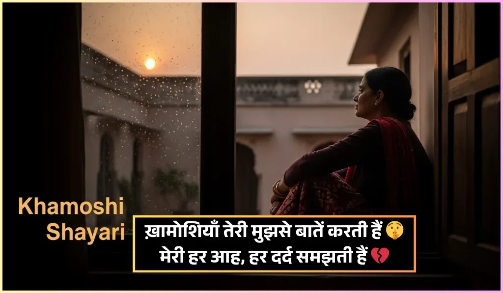 Khamoshi Shayari