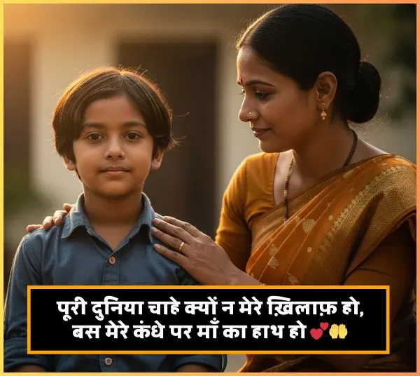 Maa Ke Liye Shayari 2 Line in Hindi