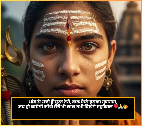 Mahadev Shayari Girl