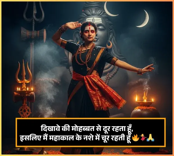 Mahakal Shayari Attitude for Girl Mahakal Shayari Attitude for Girl