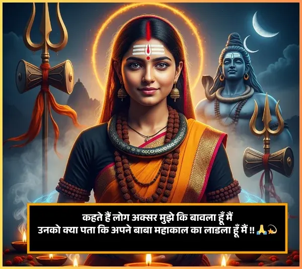 Mahakal Shayari Girl Mahakal Shayari Girl