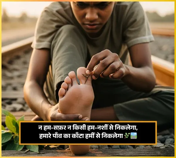 Safar Shayari in Hindi on Life