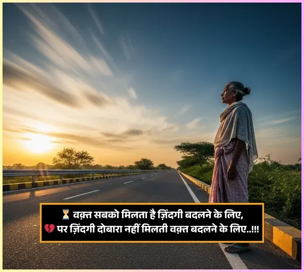 Waqt Shayari in Hindi