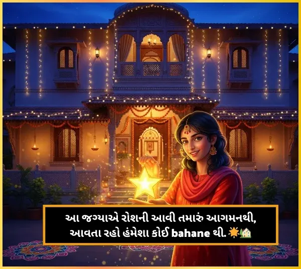 Welcome Shayari in Gujarati