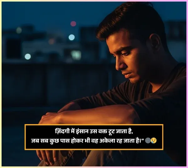 Zindagi Alone Shayari